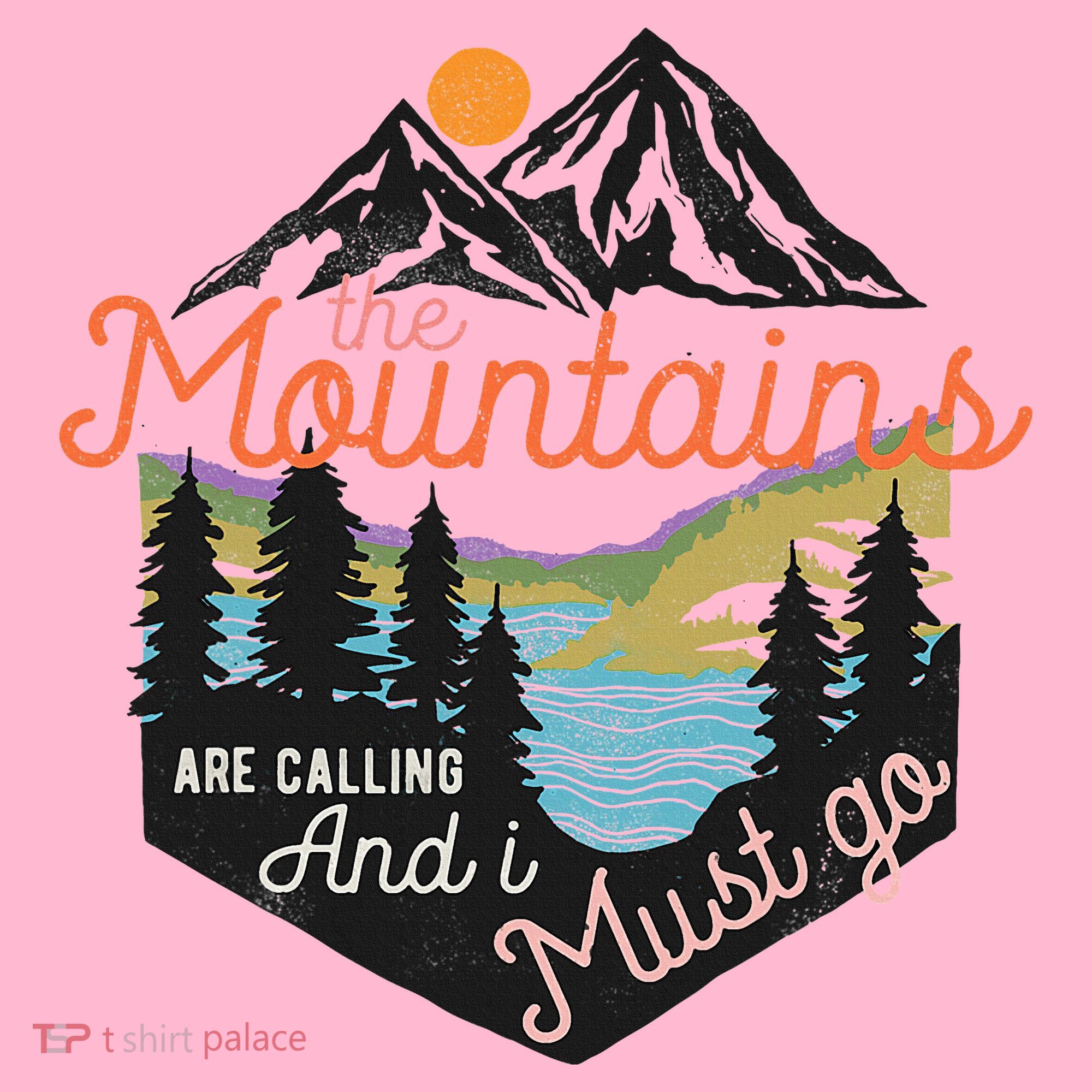The Mountains Are Calling And I Must Go Coaster