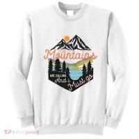 The Mountains Are Calling And I Must Go Sweatshirt thumb 0