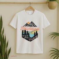 The Mountains Are Calling And I Must Go T-Shirt thumb 2