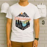 The Mountains Are Calling And I Must Go T-Shirt thumb 6