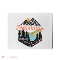 The Mountains Are Calling And I Must Go Mousepad thumb 0