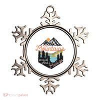 The Mountains Are Calling And I Must Go Ornament thumb 0