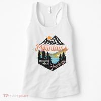 The Mountains Are Calling And I Must Go Women's Tank Top thumb 0