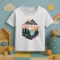 The Mountains Are Calling And I Must Go Toddler T-Shirt thumb 3