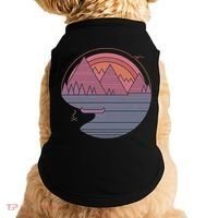 The Mountains Are Calling Doggie Tank thumb 0