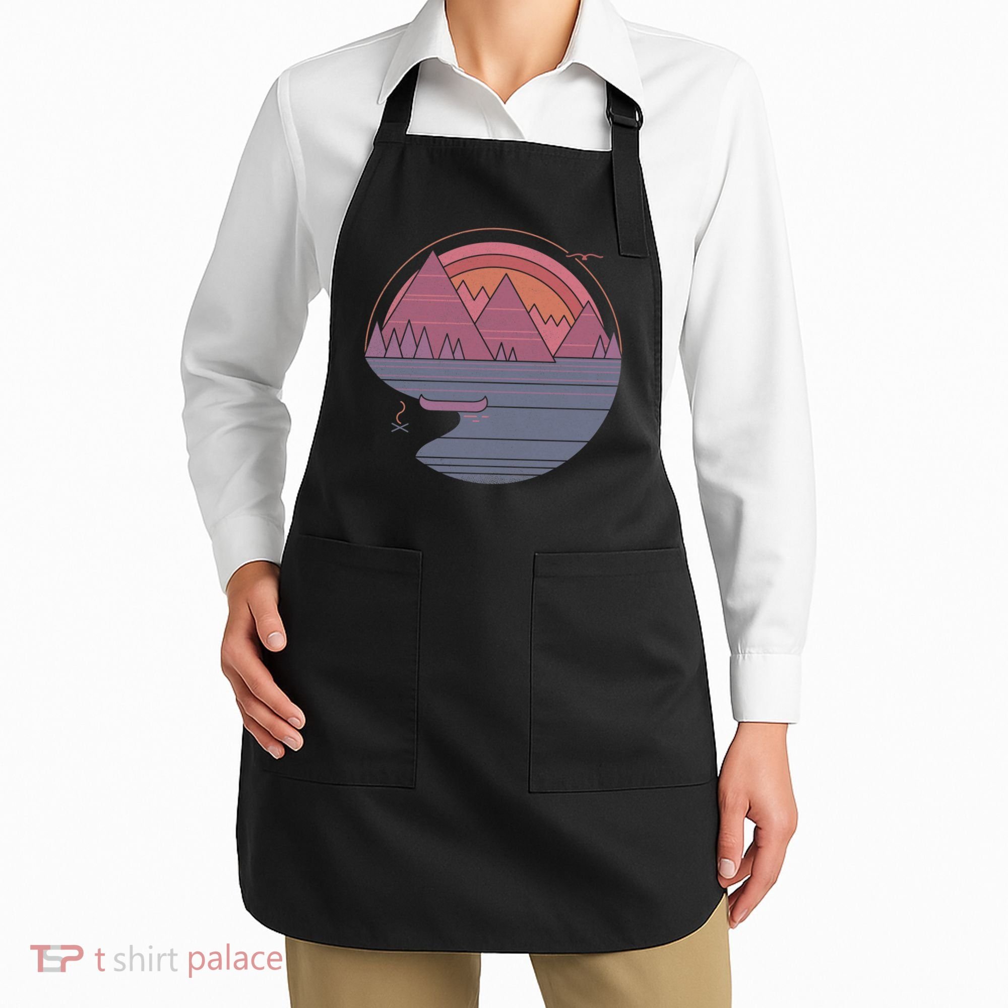 The Mountains Are Calling Apron