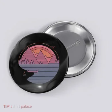 The Mountains Are Calling Button