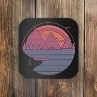 The Mountains Are Calling Coaster thumb 0