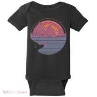 The Mountains Are Calling Baby Bodysuit thumb 0