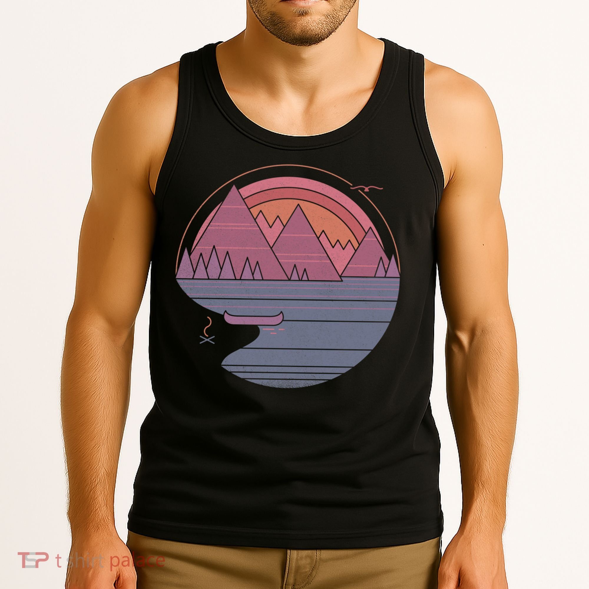 The Mountains Are Calling Tank Top