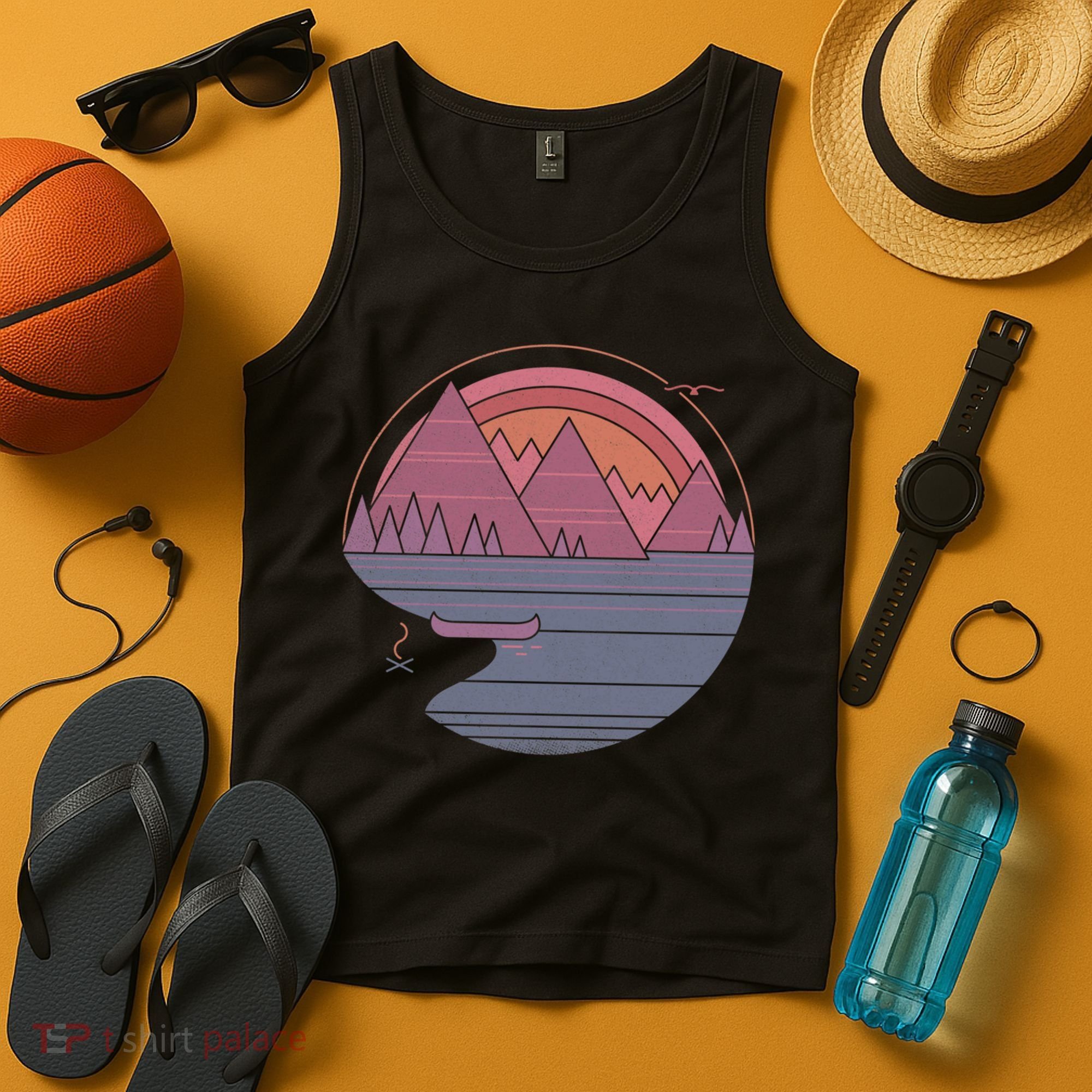 The Mountains Are Calling Tank Top