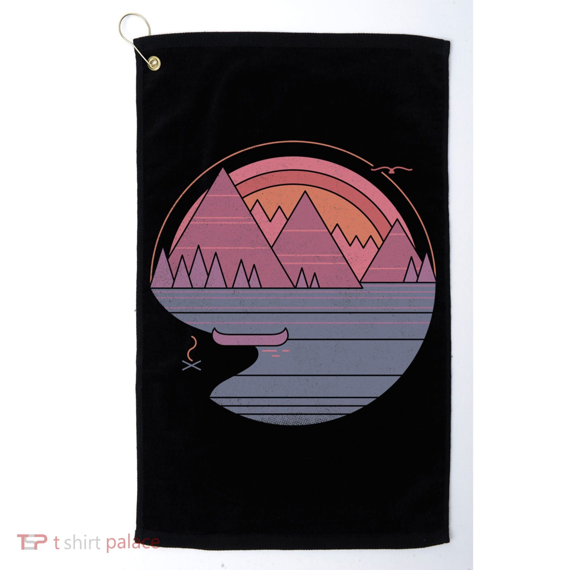 The Mountains Are Calling Golf Towel