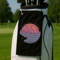 The Mountains Are Calling Golf Towel thumb 2