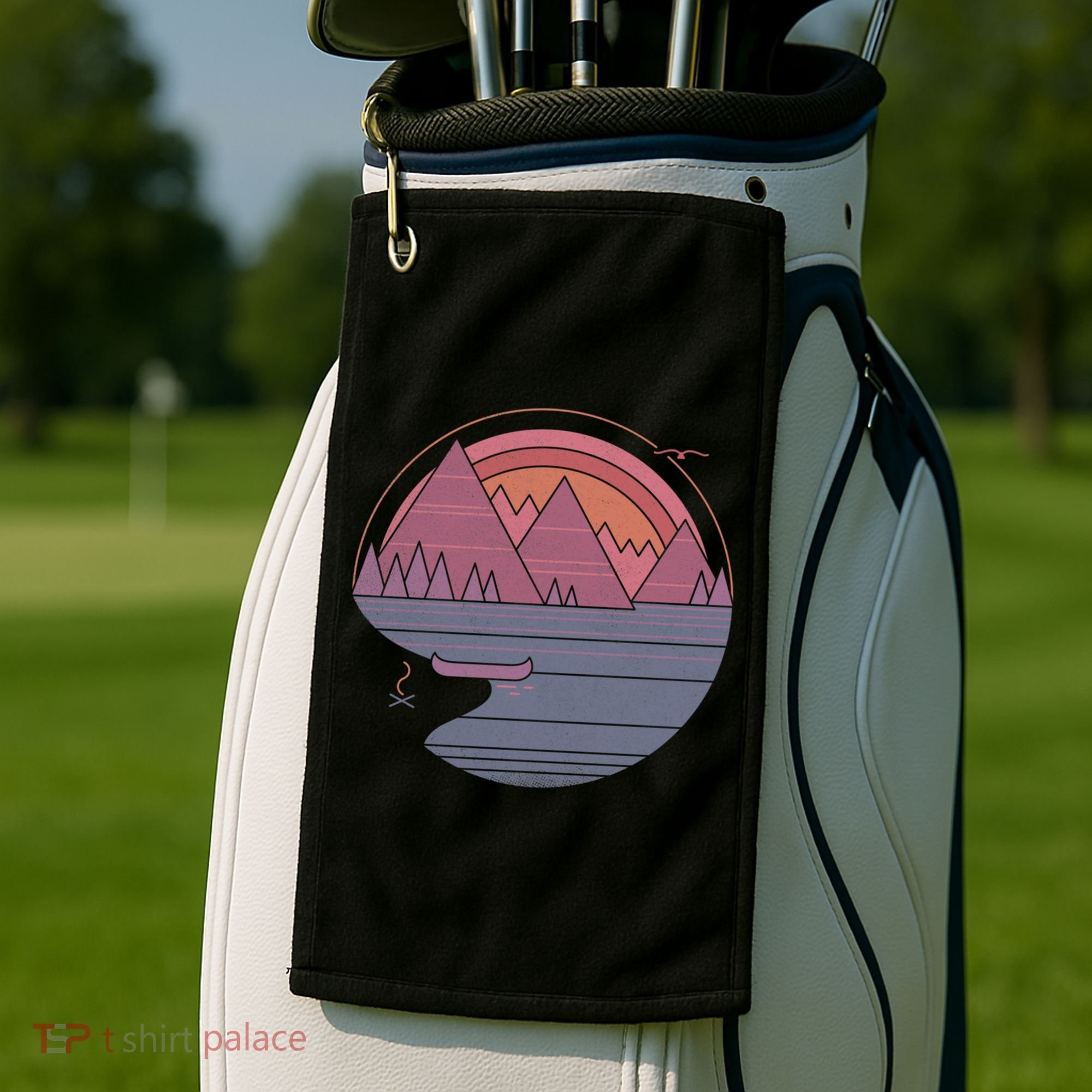 The Mountains Are Calling Golf Towel