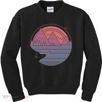 The Mountains Are Calling Kids Sweatshirt thumb 0