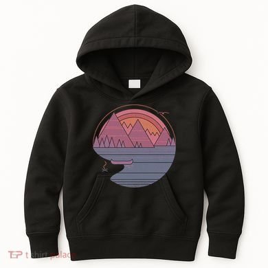 The Mountains Are Calling Kids Hoodie