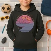 The Mountains Are Calling Kids Hoodie thumb 2