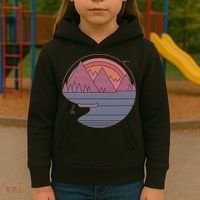 The Mountains Are Calling Kids Hoodie thumb 3