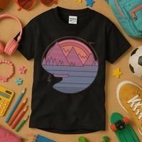 The Mountains Are Calling Kids T-Shirt thumb 3