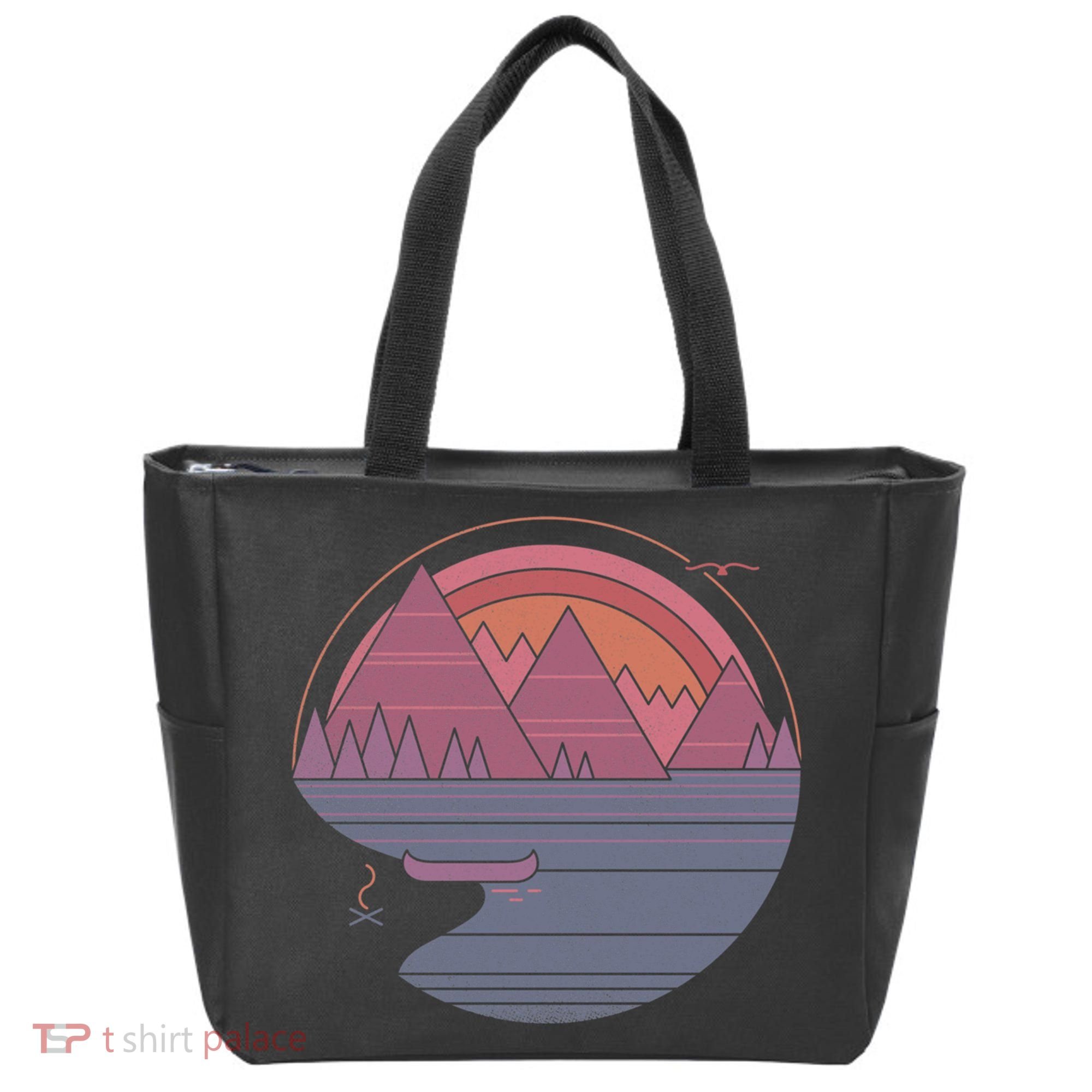 The Mountains Are Calling Tote Bag