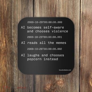 The Moment Artificial Intelligence Becomes Selfaware Coaster