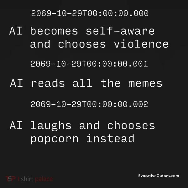 The Moment Artificial Intelligence Becomes Selfaware Ornament