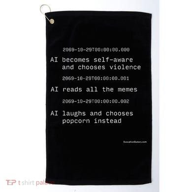 The Moment Artificial Intelligence Becomes Selfaware Golf Towel