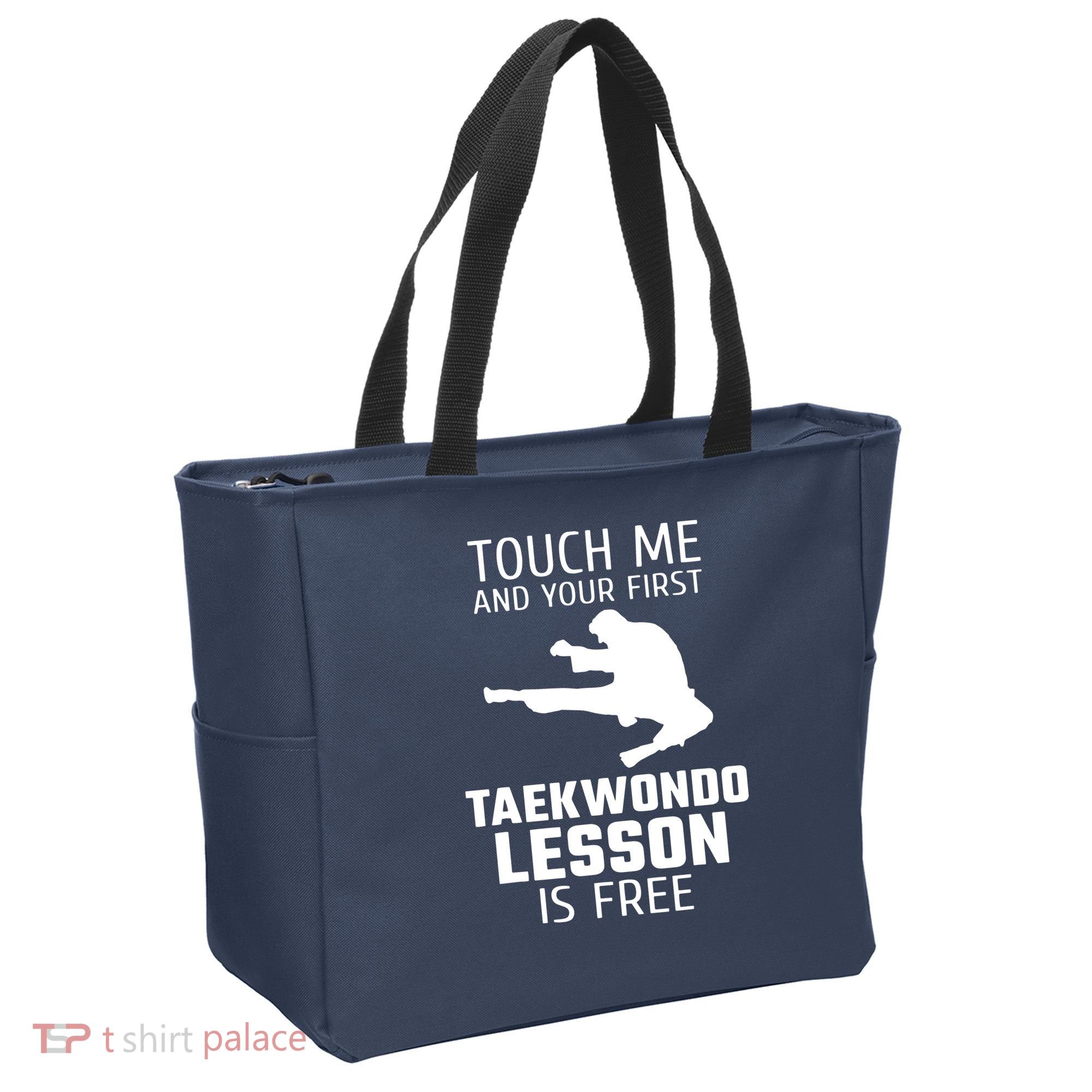Touch Me And Your First Taekwondo Lesson Is Free Tote Bag