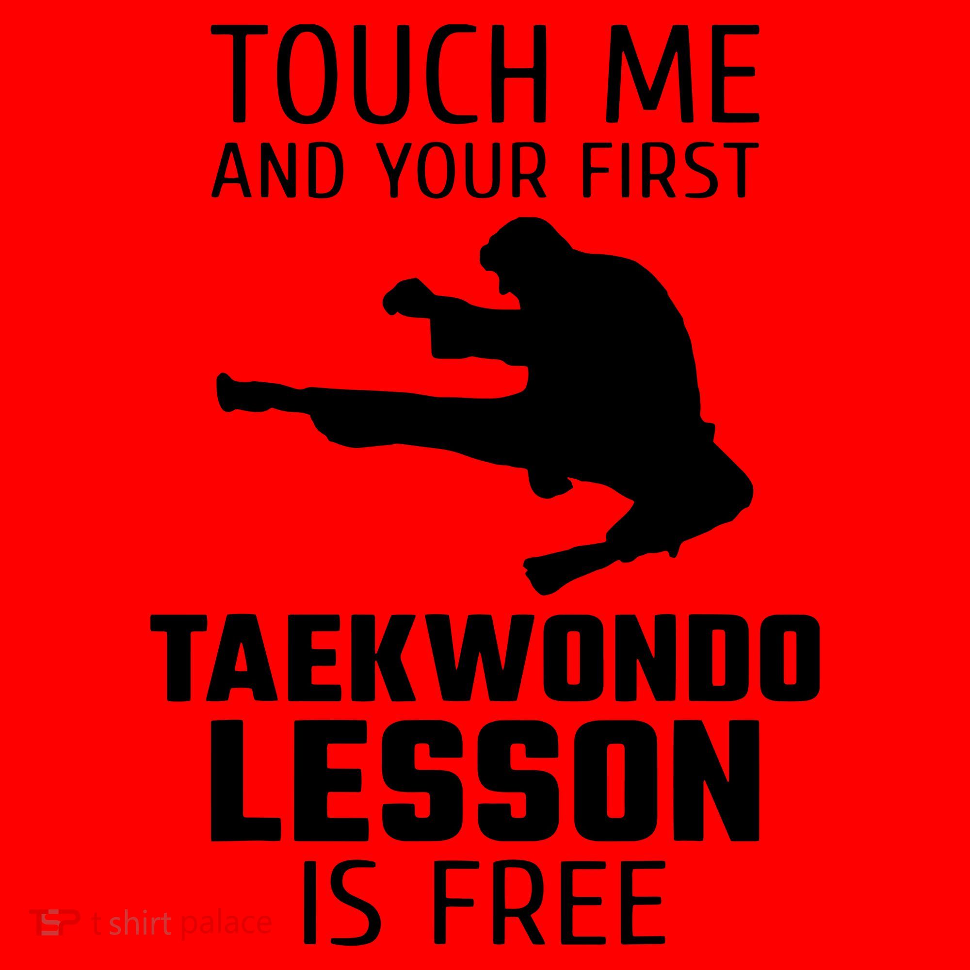 Touch Me And Your First Taekwondo Lesson Is Free Santa Hat
