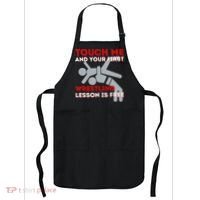 Touch Me And Your First Wrestling Lesson Is Free Wrestler Apron thumb 0