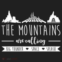 The Mountains Are Calling Big Thunder Space Splash Women's Sweatshirt thumb 2