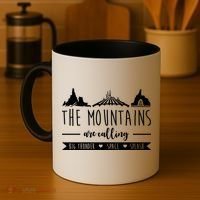 The Mountains Are Calling Big Thunder Space Splash Coffee Mug thumb 4