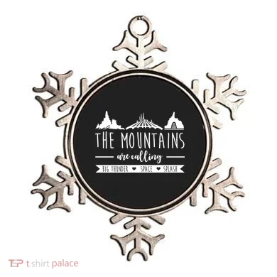 The Mountains Are Calling Big Thunder Space Splash Ornament