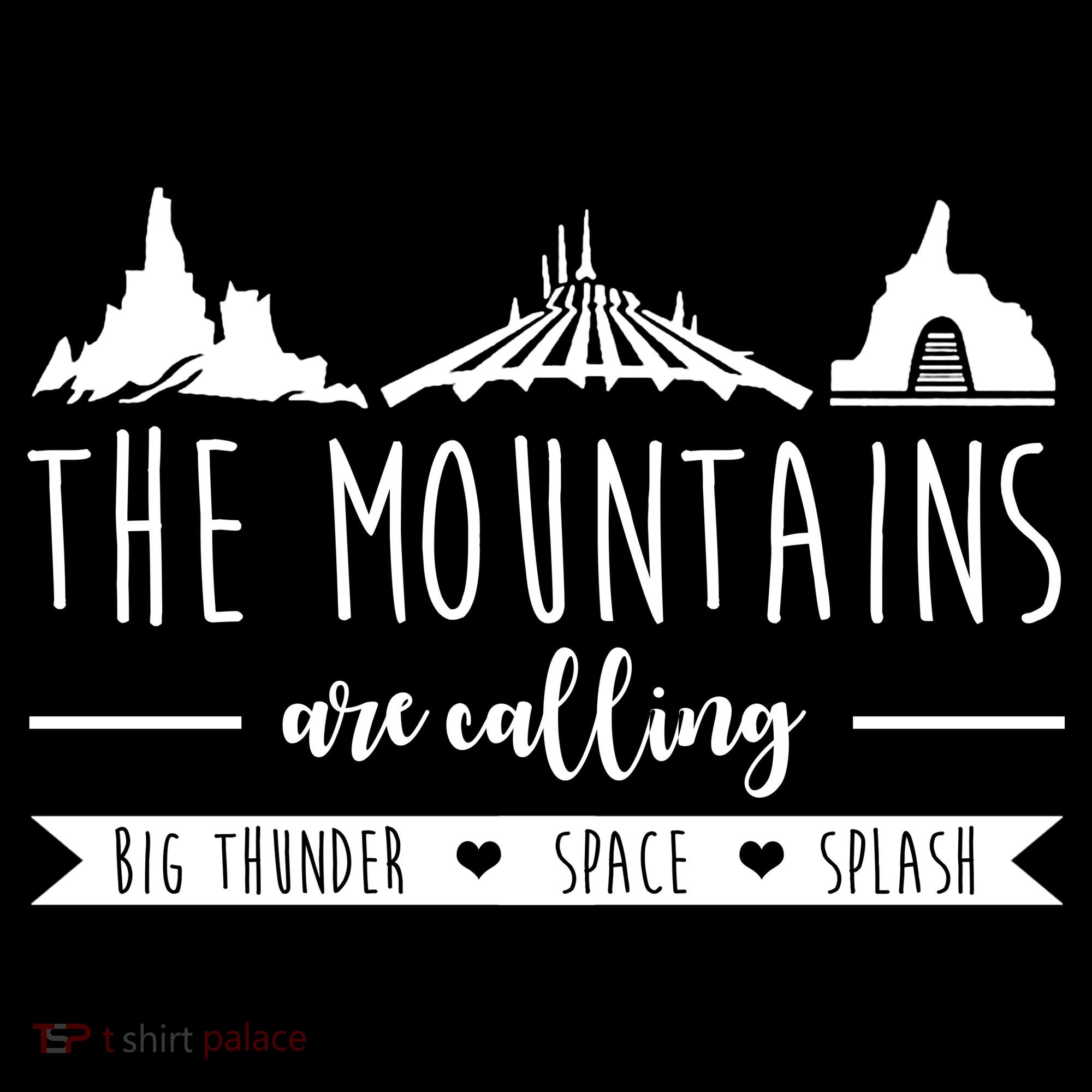 The Mountains Are Calling Big Thunder Space Splash Toddler Hoodie