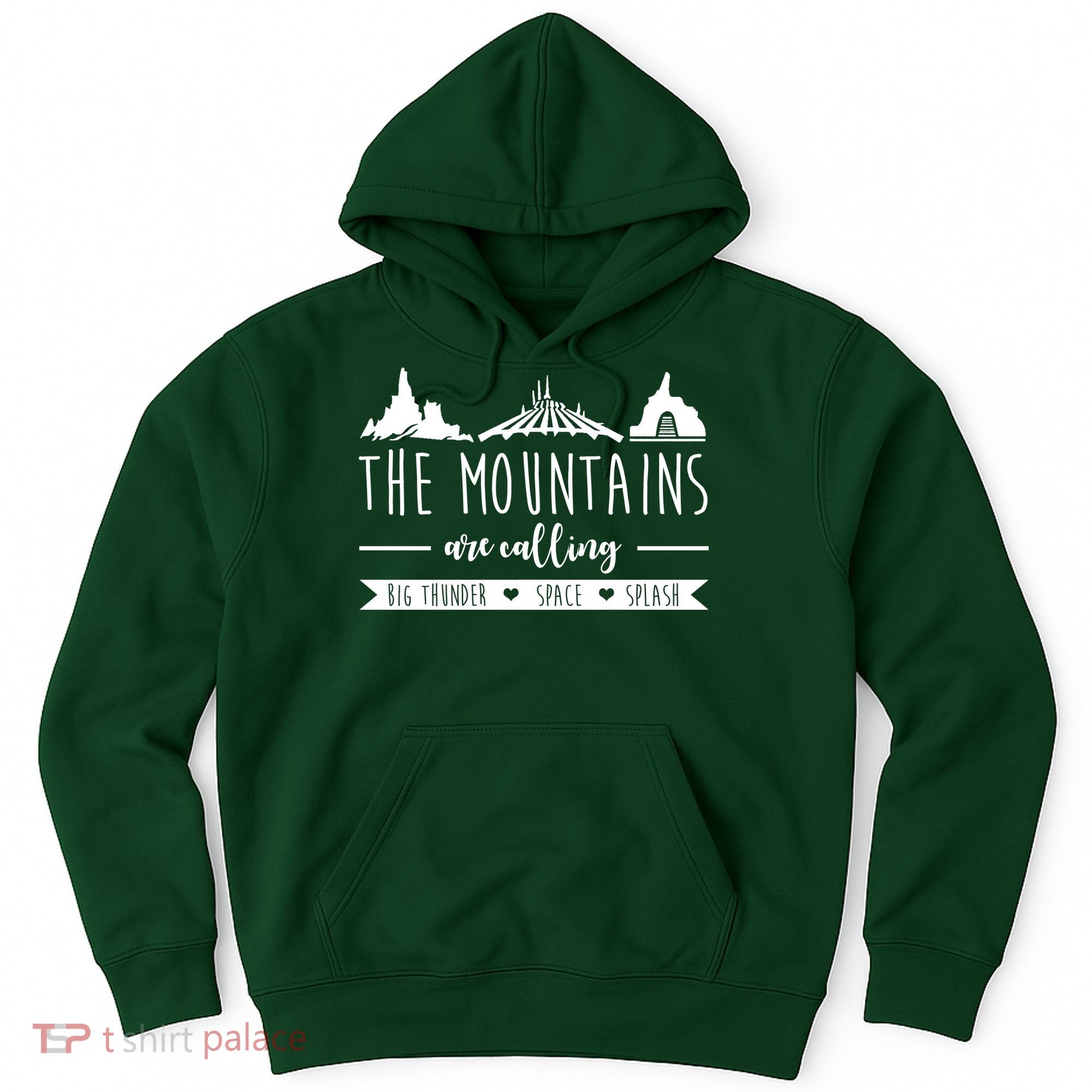 The Mountains Are Calling Big Thunder Space Splash Hoodie