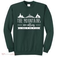 The Mountains Are Calling Big Thunder Space Splash Sweatshirt thumb 0