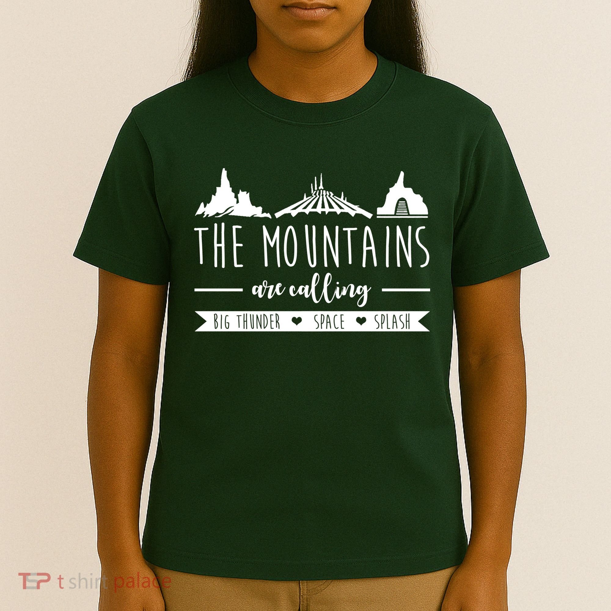The Mountains Are Calling Big Thunder Space Splash T-Shirt