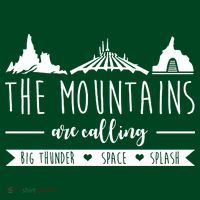 The Mountains Are Calling Big Thunder Space Splash Visor thumb 3