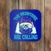 The Meowtains Are Calling Cat Ski Adventure Coaster thumb 0