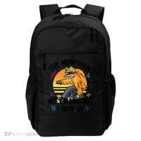 The Meowtains Are Calling And I Must Go Winter Snowboard Cat  Backpack thumb 0