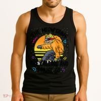 The Meowtains Are Calling And I Must Go Winter Snowboard Cat  Tank Top thumb 3