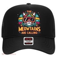 The Meowtains Are Calling Cat Ski Snowboard  Hat thumb 0