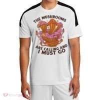 The Mushrooms Are Calling And I Must Go Funny Sport-Tek Competitor United Soccer Jersey thumb 0