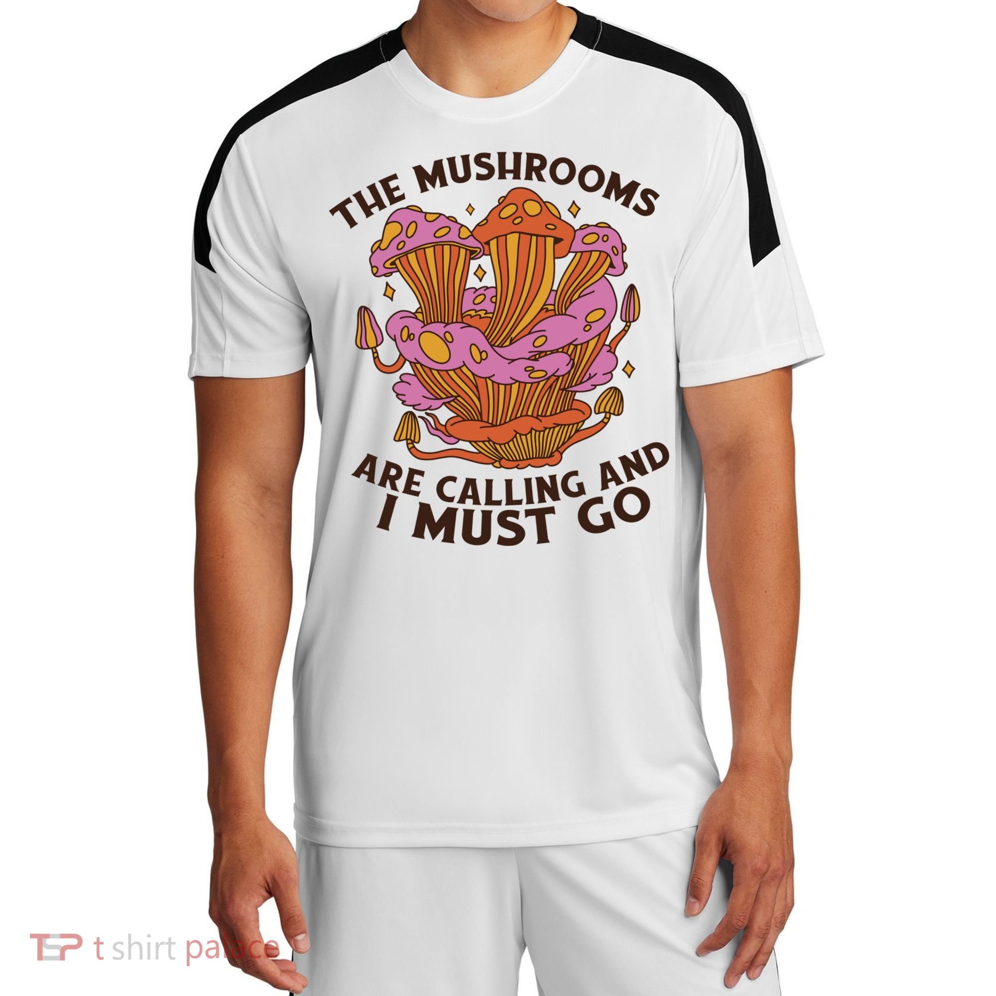 The Mushrooms Are Calling And I Must Go Funny Sport-Tek Competitor United Soccer Jersey