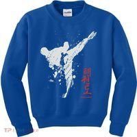 Taekwondo Martial Arts Tkd Gift Kids Sweatshirt thumb 0