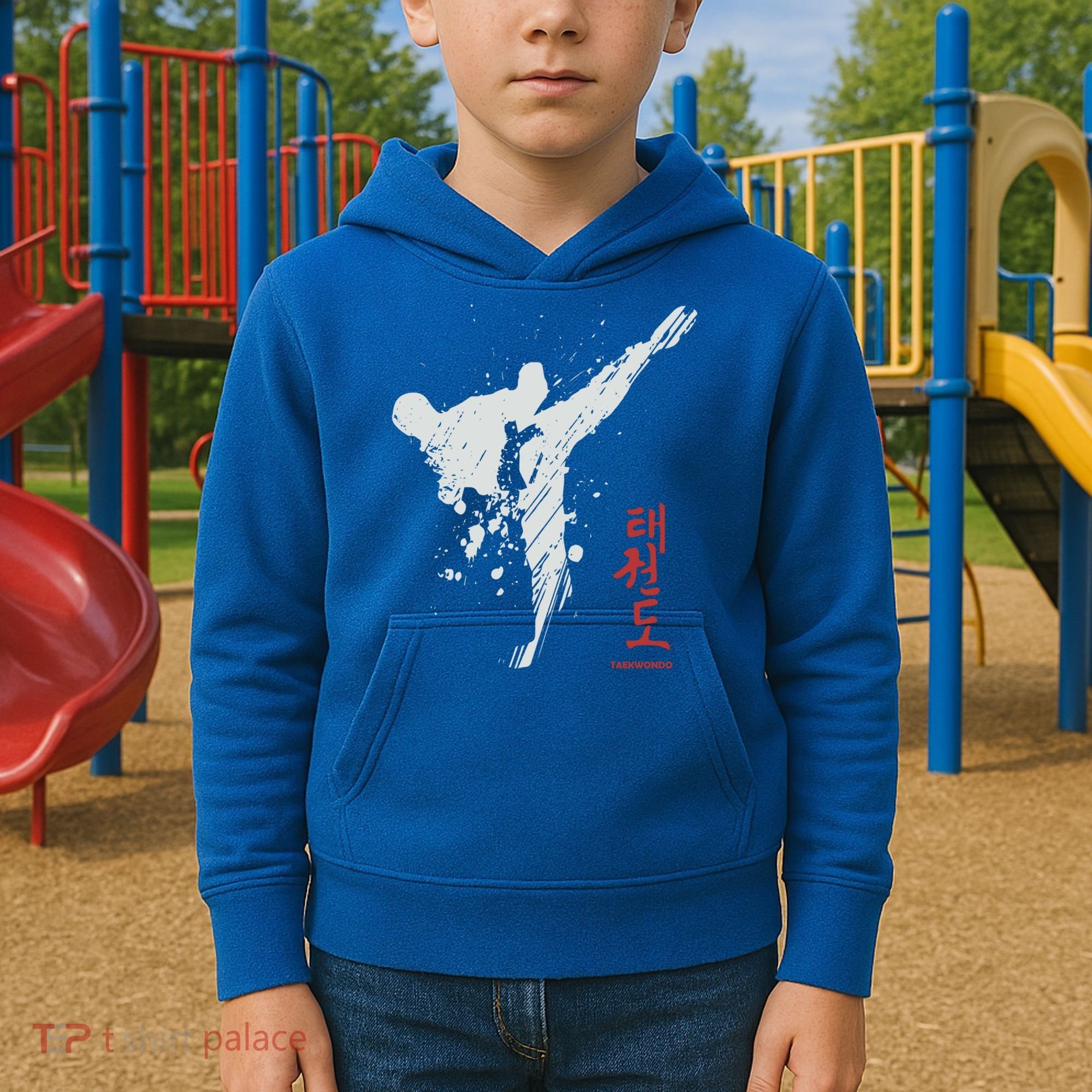 Taekwondo Martial Arts Tkd Gift Kids Hoodie