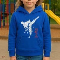 Taekwondo Martial Arts Tkd Gift Kids Hoodie thumb 3