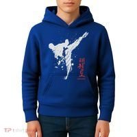 Taekwondo Martial Arts Tkd Gift Kids Hoodie thumb 4