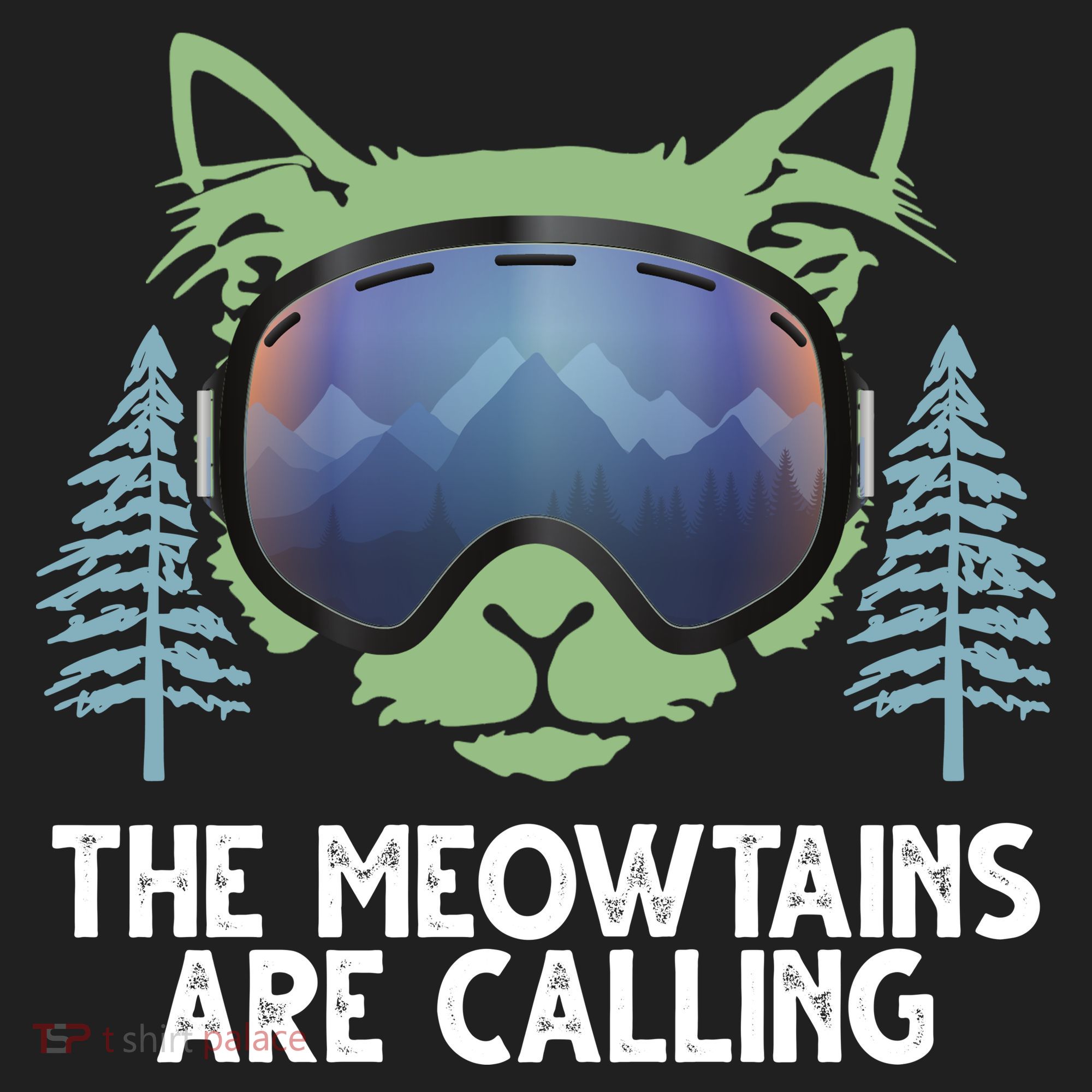 The Meowtains Are Calling Tumbler