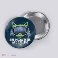 The Meowtains Are Calling Button thumb 0